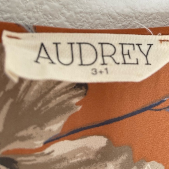 Audrey 3+1 Cardigan Kimono Duster Sheer Floral Print Boho Size Large - Picture 6 of 6